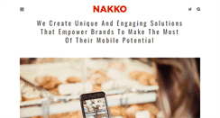 Desktop Screenshot of nakko.com